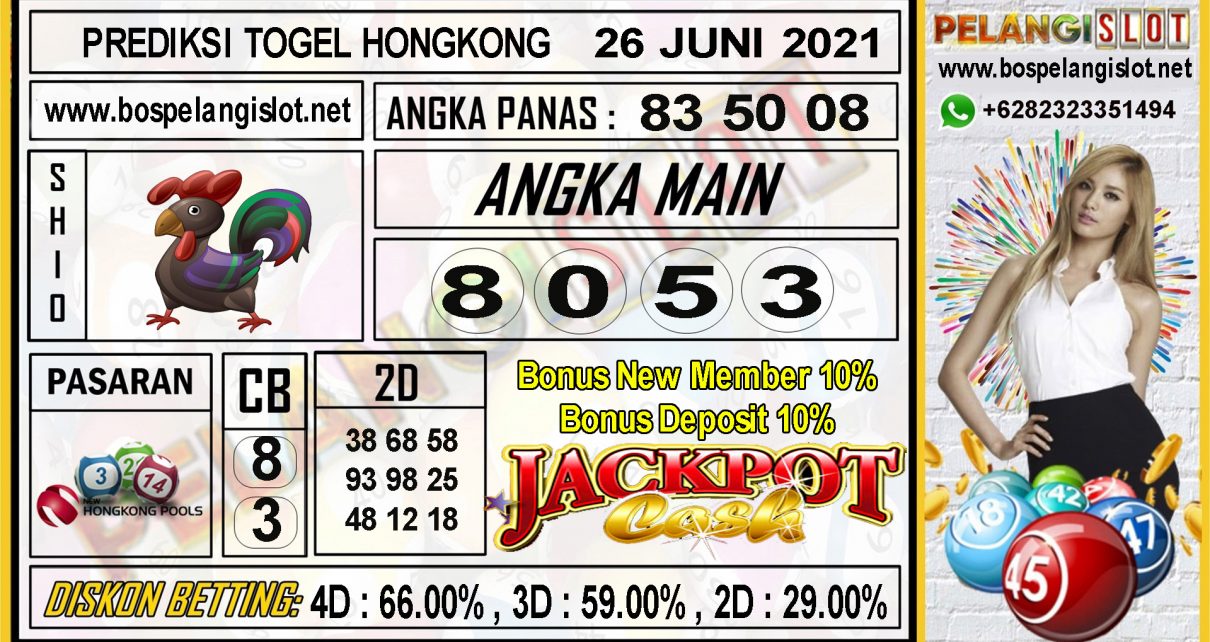 PREDIKSI TOGEL HONGKONG POOLS 26 JUNI 2021