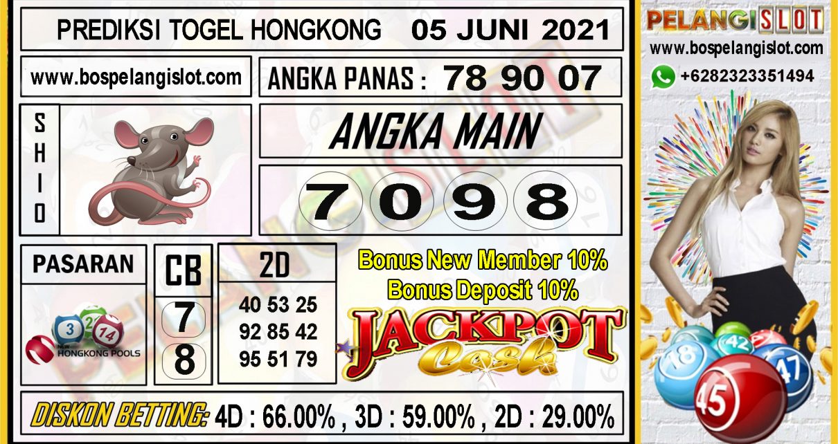 PREDIKSI TOGEL HONGKONG POOLS 05 JUNI 2021