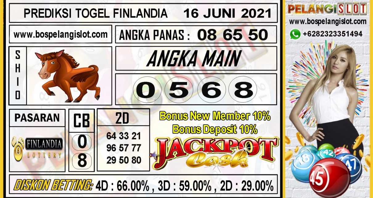 PREDIKSI TOGEL FINLANDIA LOTTERY 16 JUNI 2021