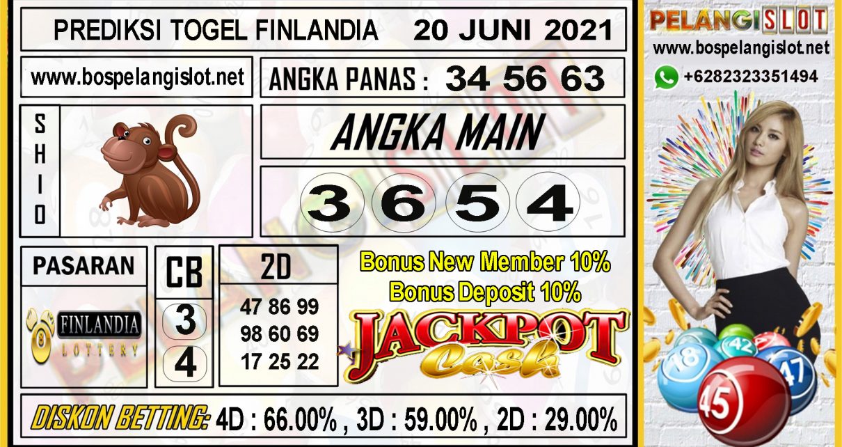 PREDIKSI TOGEL FINLANDIA LOTTERY 20 JUNI 2021