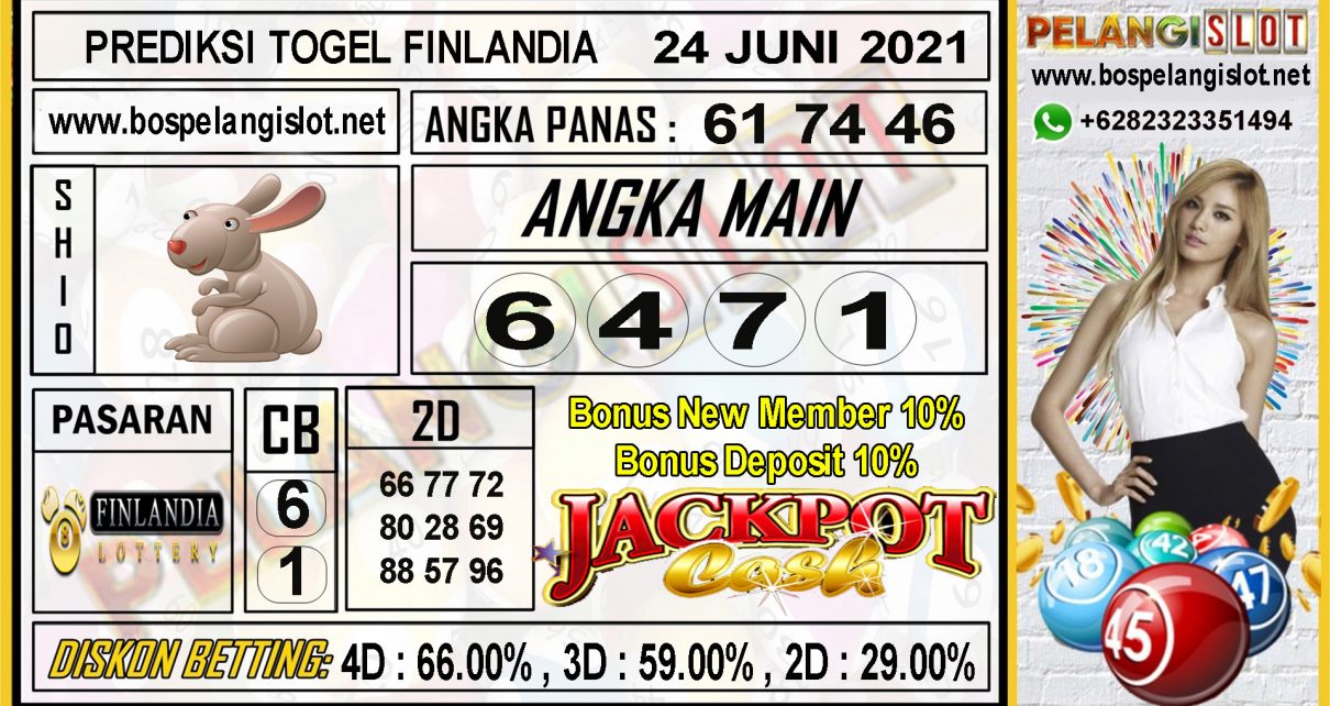 PREDIKSI TOGEL FINLANDIA LOTTERY 24 JUNI 2021