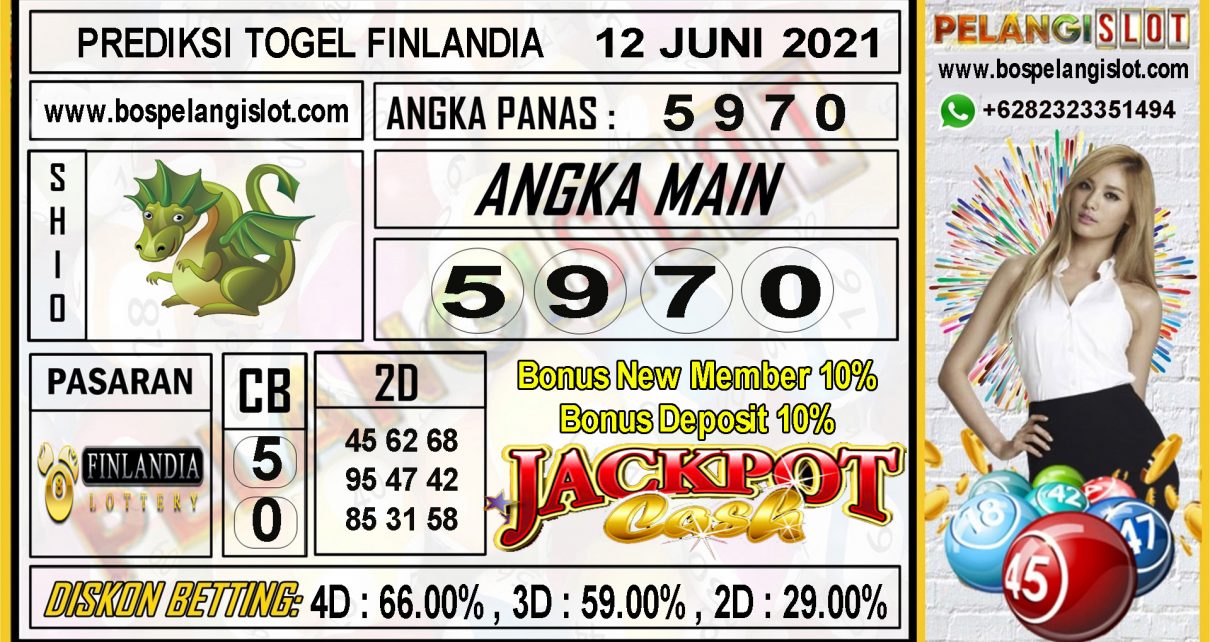 PREDIKSI TOGEL FINLANDIA LOTTERY 12 JUNI 2021