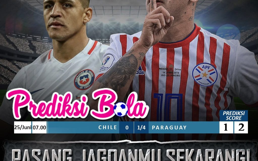 Prediksi Chile Vs Paraguay : Ambisi Chile Amankan Tiket Lolos Ke Babak Selanjutnya