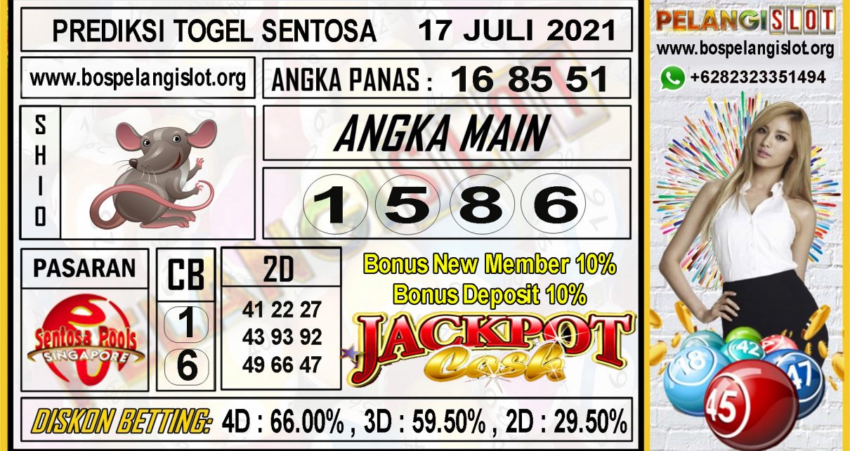 PREDIKSI TOGEL SENTOSA POOLS 17 JULI 2021