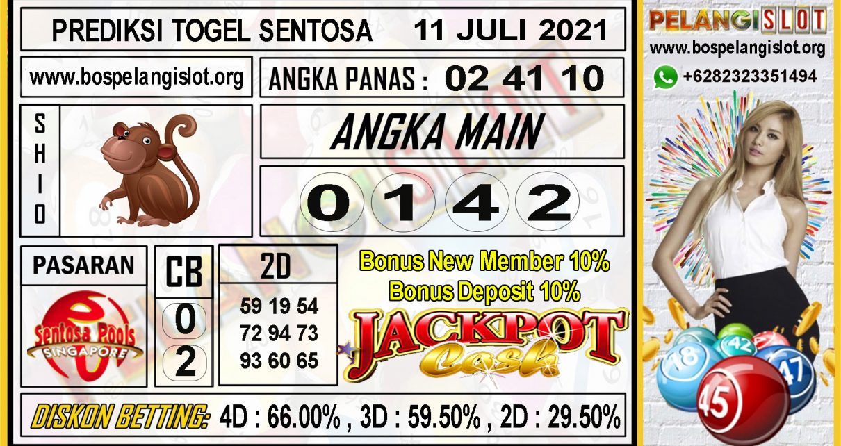 PREDIKSI TOGEL SENTOSA POOLS 11 JULI 2021