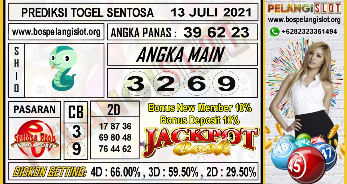 PREDIKSI TOGEL SENTOSA POOLS 13 JULI 2021