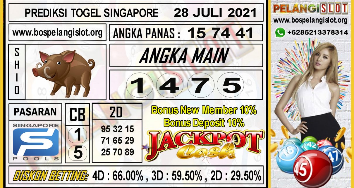 PREDIKSI TOGEL SINGAPORE POOLS 28 JULI 2021