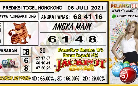 PREDIKSI TOGEL HONGKONG POOLS 06 JULI 2021