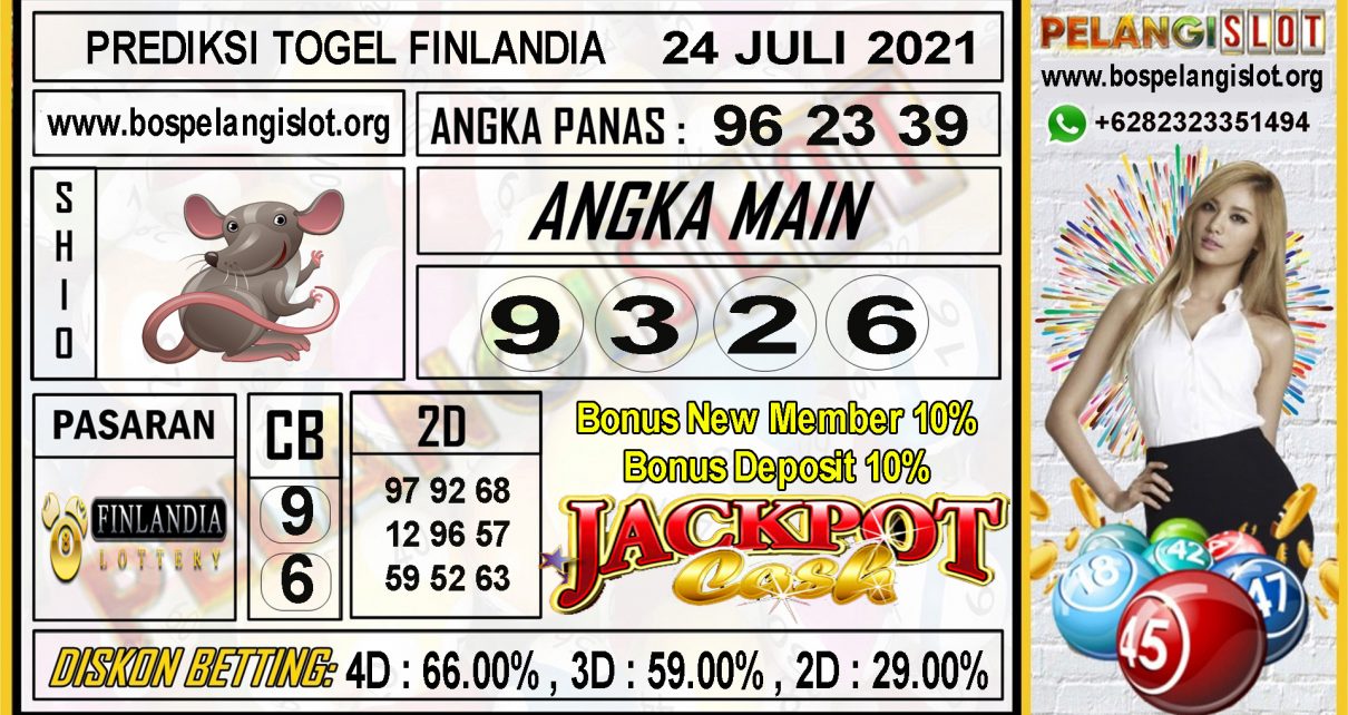 PREDIKSI TOGEL FINLANDIA LOTTERY 24 JULI 2021