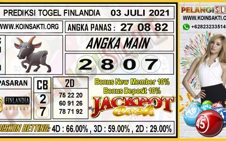 PREDIKSI TOGEL FINLANDIA LOTTERY 03 JULI 2021