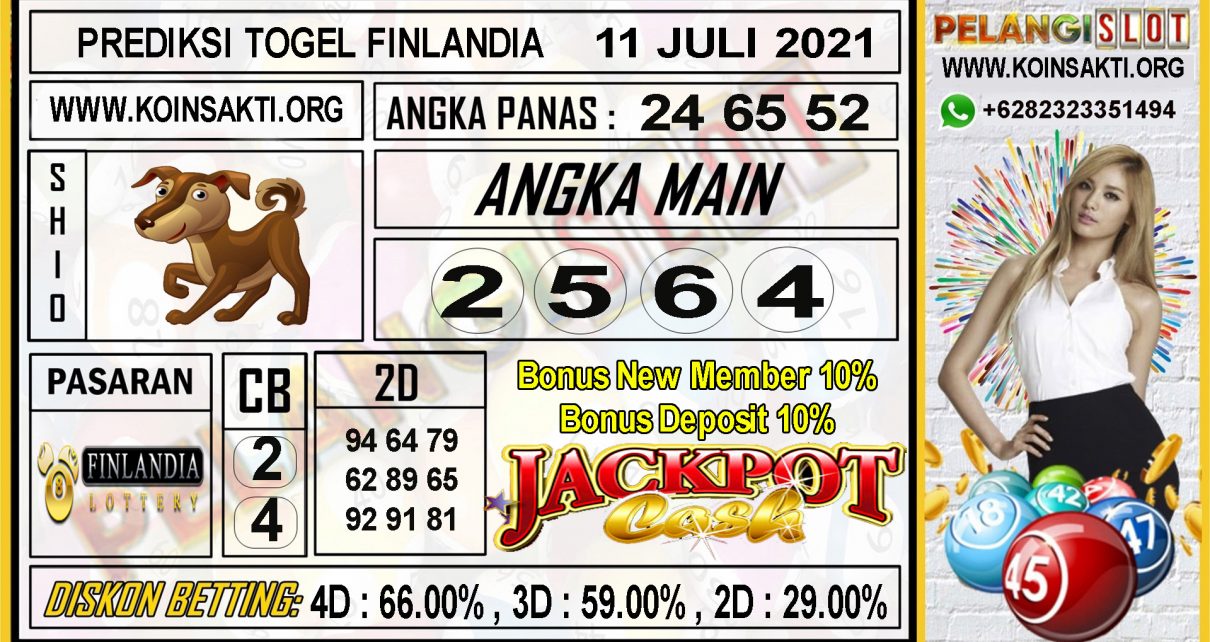 PREDIKSI TOGEL FINLANDIA LOTTERY 11 JULI 2021