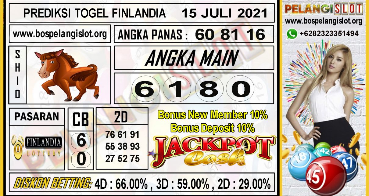 PREDIKSI TOGEL FINLANDIA LOTTERY 15 JULI 2021