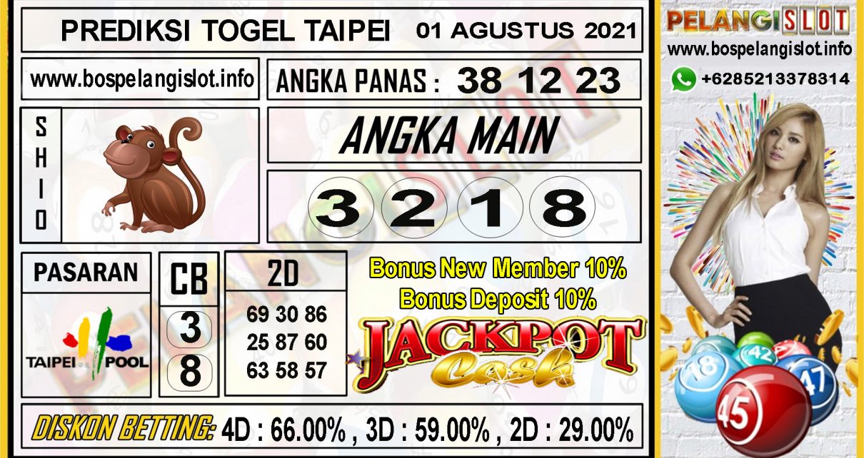 PREDIKSI TOGEL TAIPEI POOLS 01 AGUSTUS 2021