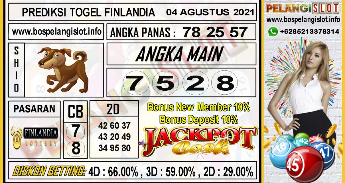 PREDIKSI TOGEL FINLANDIA LOTTERY 04 AGUSTUS 2021