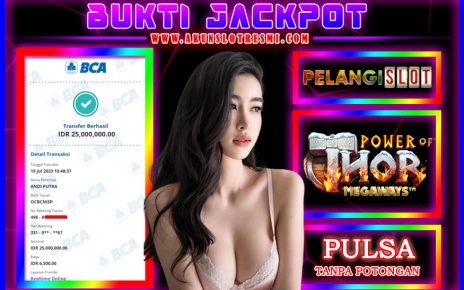 BUKTI JACKPOT KEMENANGAN SLOT PRAGMATIC 19 JULI 2023