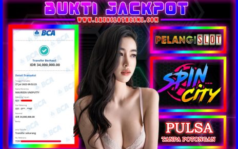 BUKTI JACKPOT KEMENANGAN TTG SLOT 27 JULI 2023