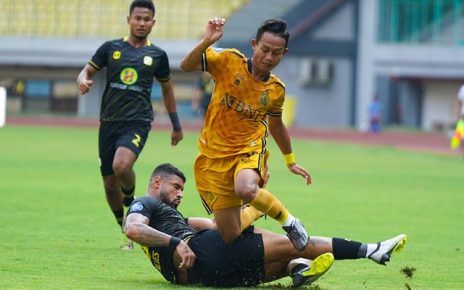 Hasil BRI Liga 1 Indonesia Sore ini : PSS Sleman Dan Bhayangkara FC Harus Puas Berbagi Poin