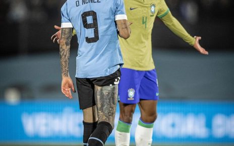 Hasil Kualifikasi Piala Dunia Zona Conmebol : Uruguay Berhasil Bungkam Brasil : Darwin Nunez Tampil Gemilang