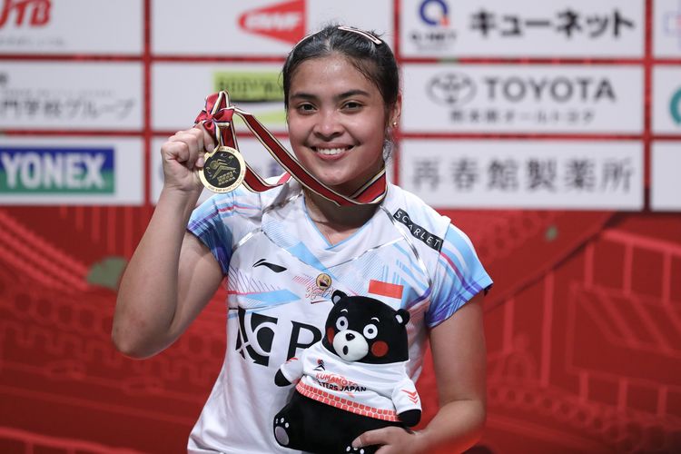 Georgia Mariska Berhasil Raih Juara Di Kumamoto Masters Japan : Jadikan ini Pelecut Motivasi Tunggal Putri Indonesia