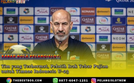 Tim yang Terhormat, Pelatih Irak Tebar Pujian untuk Timnas Indonesia U-23