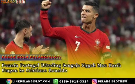 Pemain Portugal Dituding Sengaja Nggak Mau Kasih Umpan ke Cristiano Ronaldo