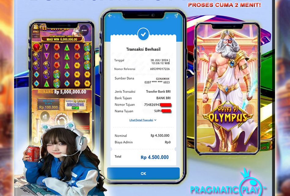 BUKTI JACKPOT SLOT PRAGMATIC 28 JULI 2024