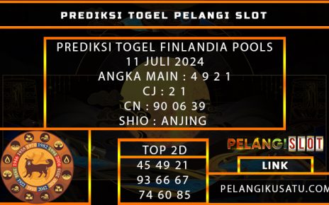 PREDIKSI TOGEL FINLANDIA POOLS 11 JULI 2024