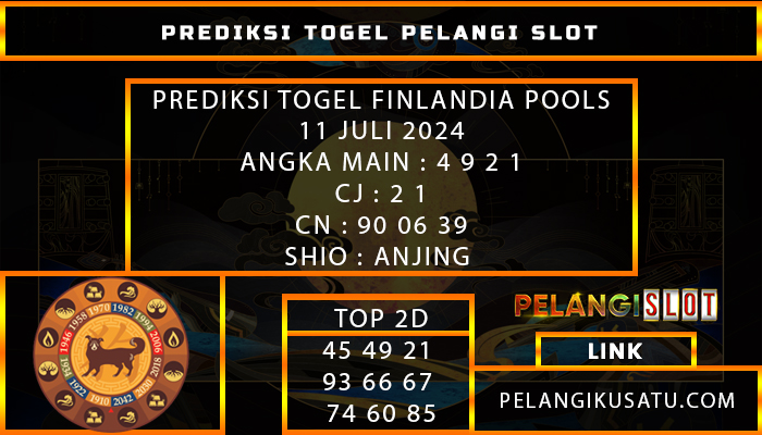 PREDIKSI TOGEL FINLANDIA POOLS 11 JULI 2024