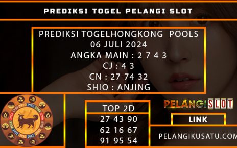 PREDIKSI TOGEL HONGKONG POOLS 06 JULI 2024