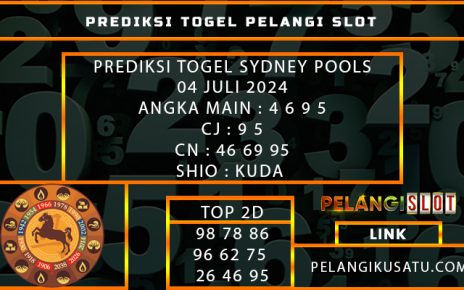 PREDIKSI TOGEL SYDNEY POOLS 04 JULI 2024