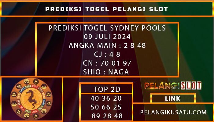 PREDIKSI TOGEL SYDNEY POOLS 09 JULI 2024