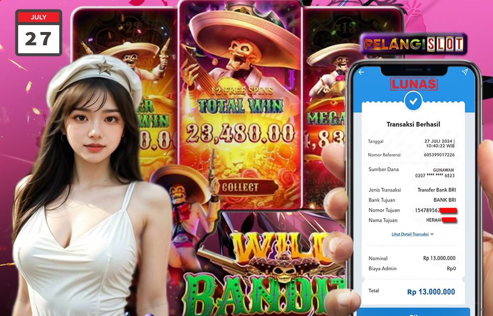 BUKTI JACKPOT SLOT POCKET GAME SOFT 27 JULI 2024