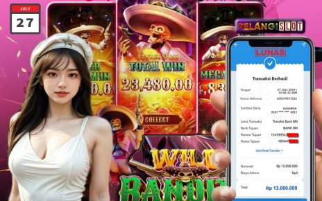 BUKTI JACKPOT SLOT POCKET GAME SOFT 27 JULI 2024