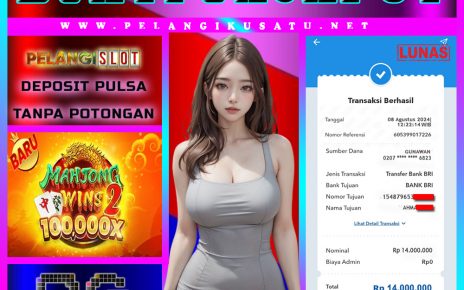 BUKTI JACKPOT SLOT PRAGMATIC 08 AGUSTUS 2024