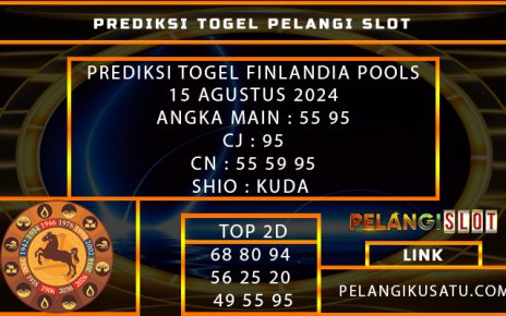 PREDIKSI TOGEL FINLANDIA POOLS 15 AGUSTUS 2024