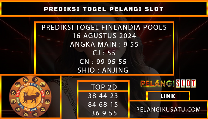 PREDIKSI TOGEL FINLANDIA POOLS 16 AGUSTUS 2024