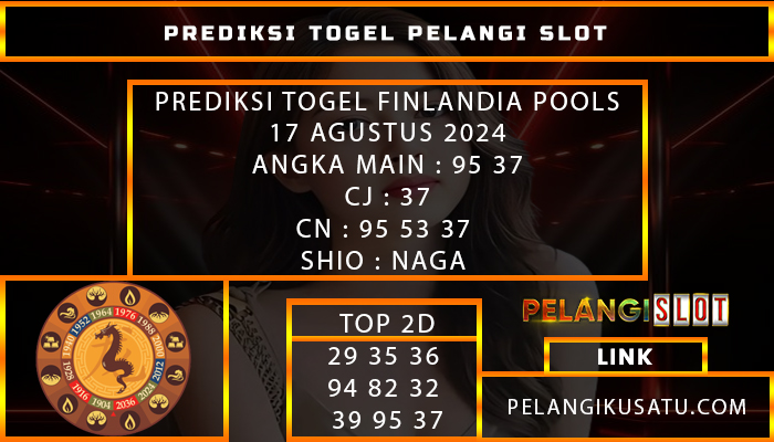 PREDIKSI TOGEL FINLANDIA POOLS 17 AGUSTUS 2024