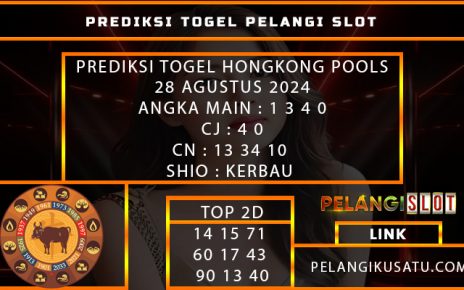 PREDIKSI TOGEL HONGKONG POOLS 28 AGUSTUS 2024