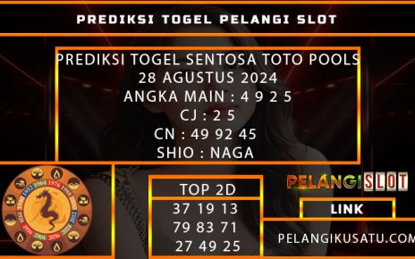 PREDIKSI TOGEL SENTOSA TOTO POOLS 28 AGUSTUS 2024