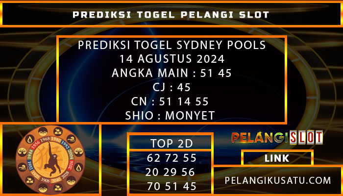 PREDIKSI TOGEL SYDNEY POOLS 14 AGUSTUS 2024