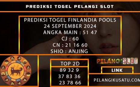 PREDIKSI TOGEL FINLANDIA POOLS 24 SEPTEMBER 2024