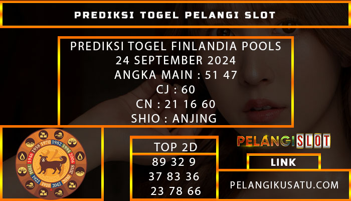 PREDIKSI TOGEL FINLANDIA POOLS 24 SEPTEMBER 2024