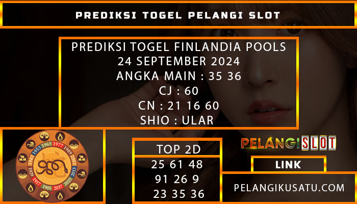 PREDIKSI TOGEL FINLANDIA POOLS 25 SEPTEMBER 2024