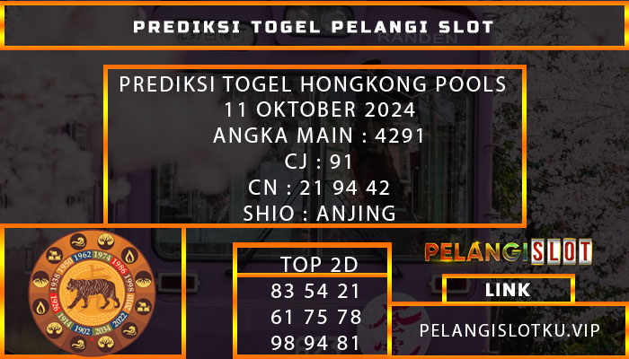 PREDIKSI TOGEL HONGKONG POOLS 11 OKTOBER 2024