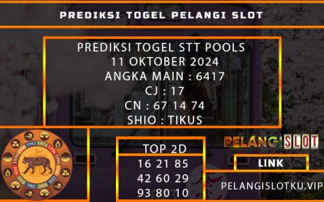 PREDIKSI TOGEL SENTOSA TOTO POOLS 11 OKTOBER 2024