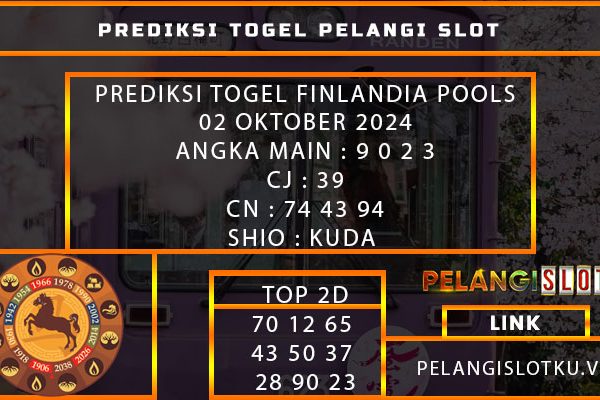 PREDIKSI TOGEL FINLANDIA POOLS 02 OKTOBER 2024