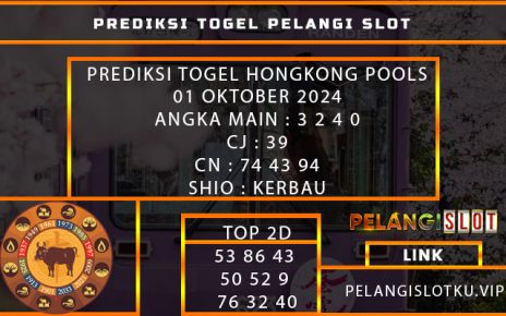 PREDIKSI TOGEL HONGKONG POOLS 01 OKTOBER 2024